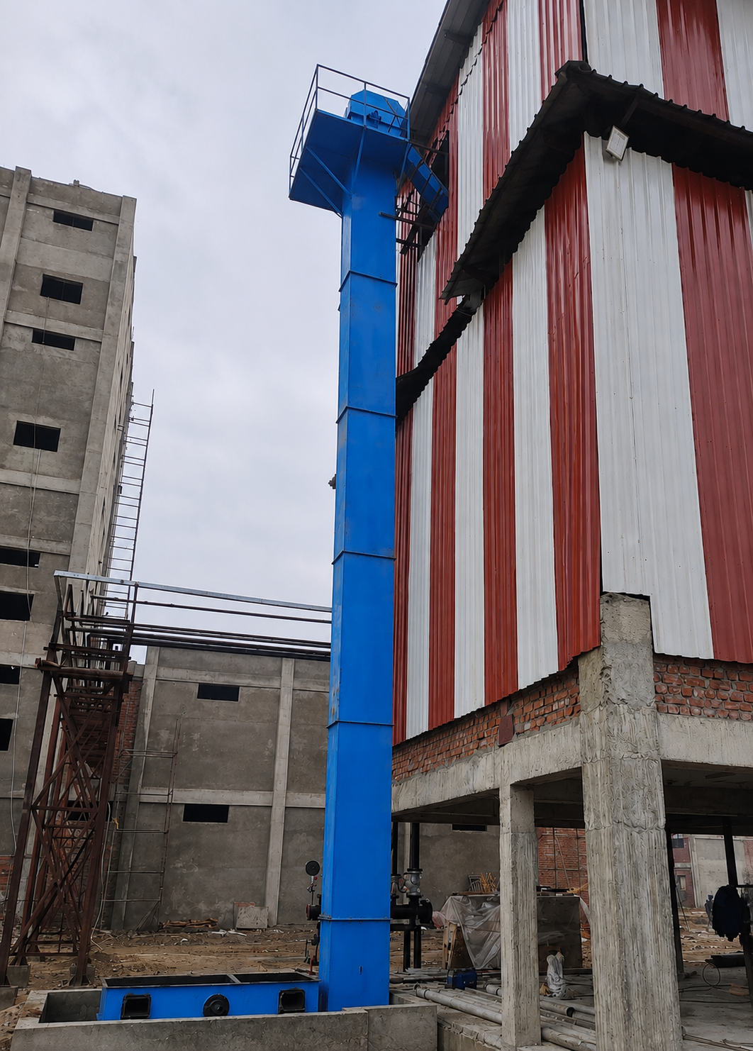 Husk Pre-Process & Handling System
